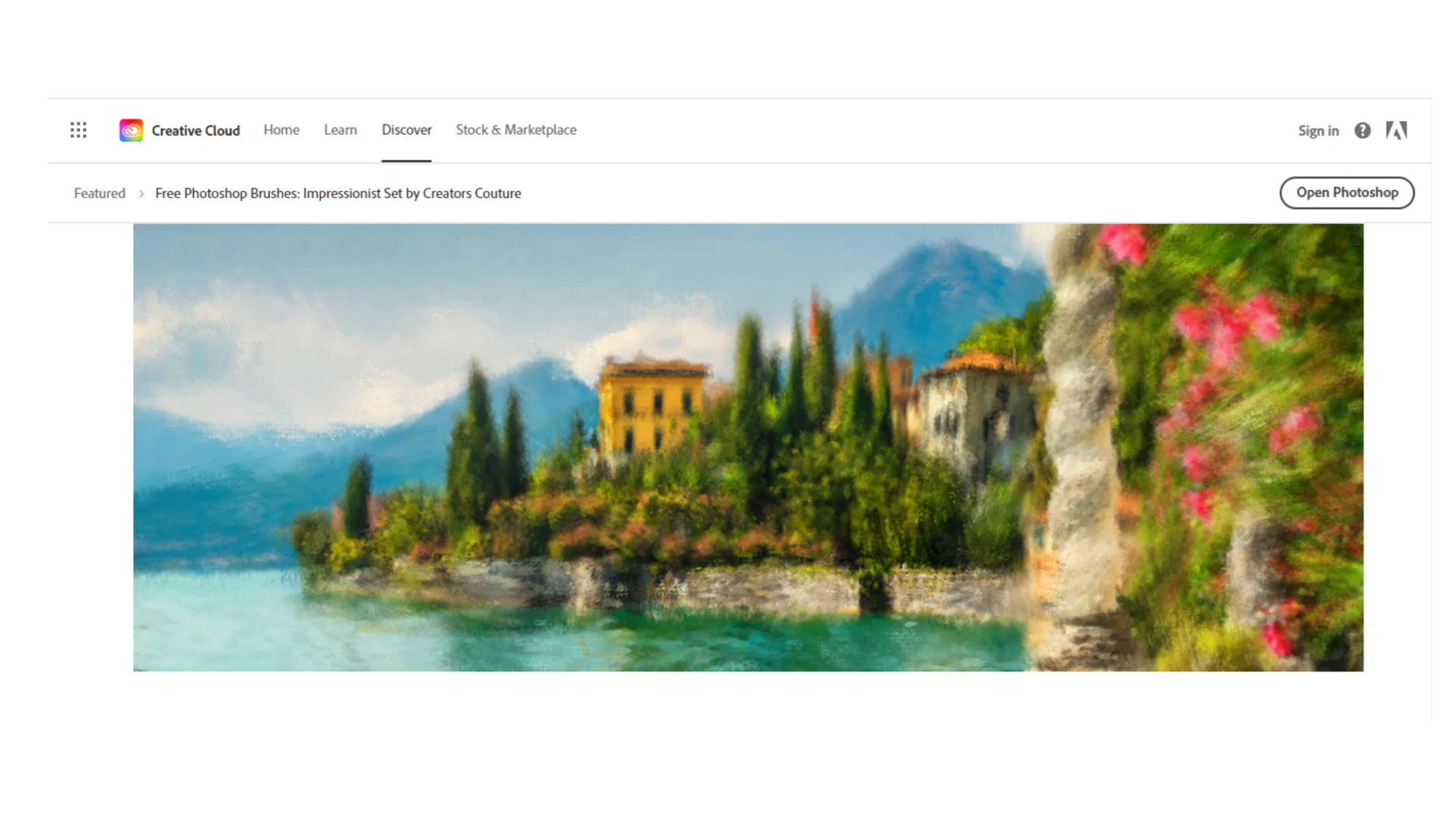 Image from Creative Cloud